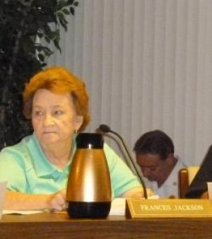Council Approves Effluent Line Design After Ordinance Clarified Frances Jackson